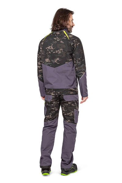 Куртка АКСЕЛЬ-НЕОН (хаки/синий)