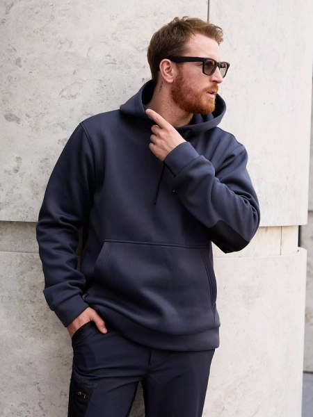 Худи BRODEKS URBAN KS 278 с капюшоном (серый)