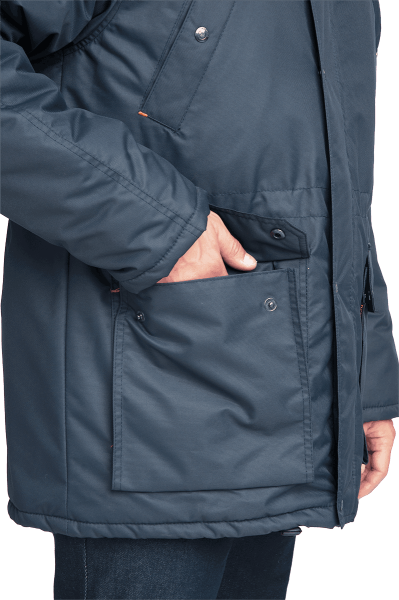 Куртка АЛЯСКА ЛЮКС зимняя (синий)