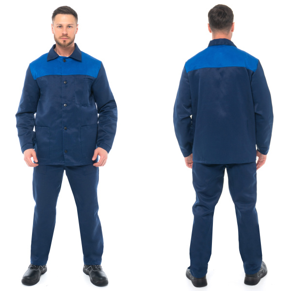 Костюм АСКЕТ с БР (синий/васильковый)