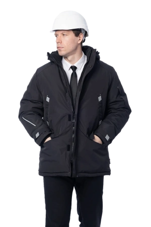 Парка Brodeks KW 204 зимняя (черный)