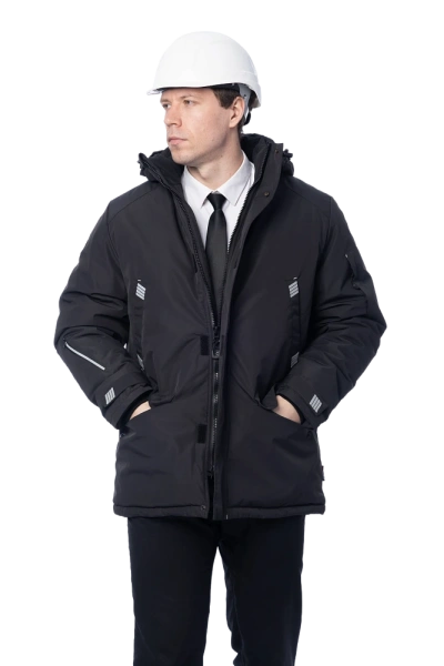 Парка Brodeks KW 204 зимняя (черный)