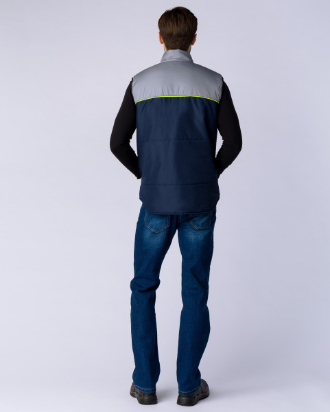 Жилет PROFLINE BASE зиминий (т.синий/серый)