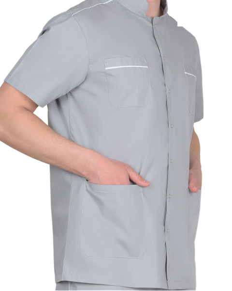 Костюм СИРИУС-МЕДИК с БР (св.серый)