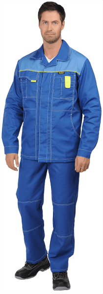 Куртка ТУРБО удлиненная (василёк)