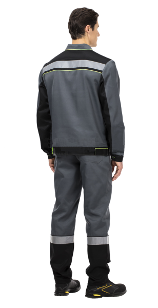 Костюм ДЖОКЕР NEW с БР (т.серый/черный/лаймовый)