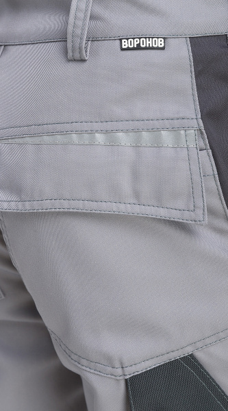 Брюки RONTA BR2020 (св.серый/т.серый)