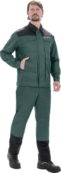 Костюм ТЕХНИК 2 с ПК (т.зеленый/черный)