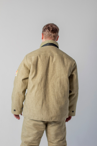 Костюм брезентовый пл. 550 гр зимний с БР