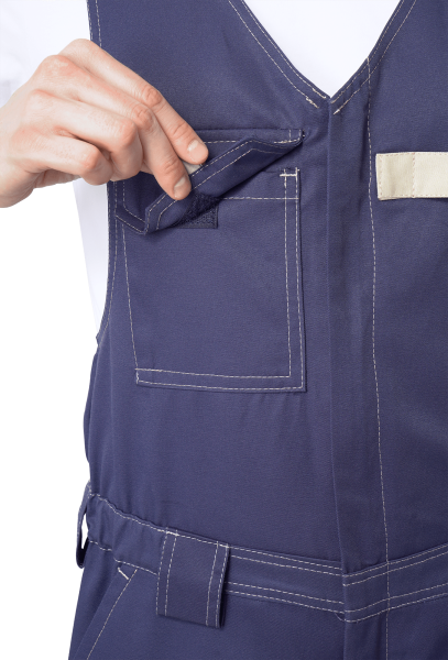 Костюм ДОКЕР с ПК (т.синий/бежевый)