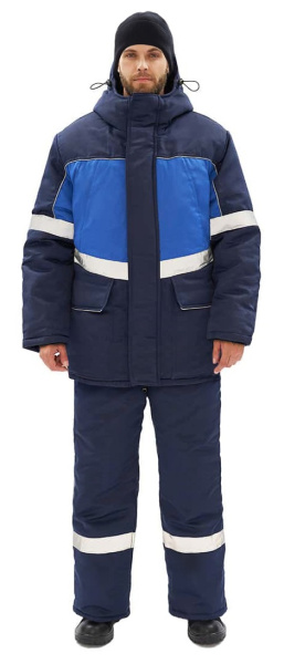 Костюм ВЕКТОР-УЛЬТРА зимний с ПК (т.синий)