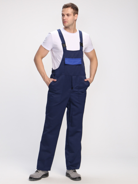 Полукомбинезон для ИТР (т.синий/васильковый)