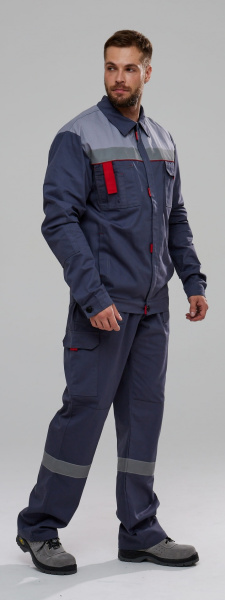 Костюм ФЛОФТ-2 СОП IMP с ПК (т.серый/св.серый)