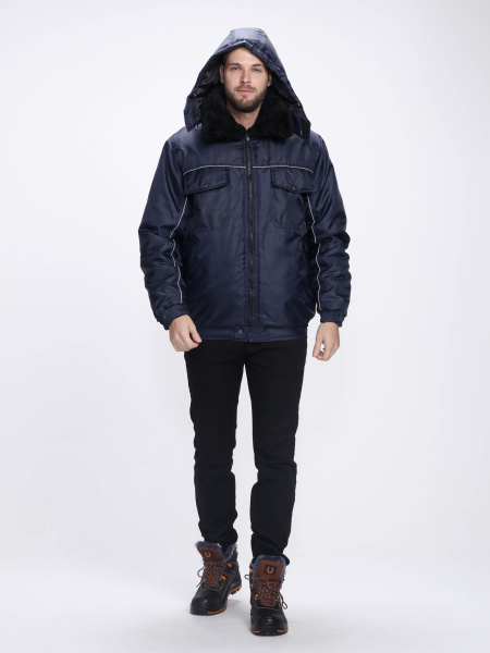 Куртка СТАРТ зимняя (т.синий)