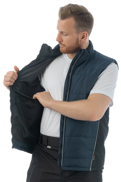 Жилет BRODEKS KW 101 зимний (синий)