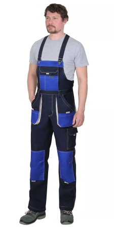 Полукомбинезон СИРИУС-ДВИН (синий/васильковый)