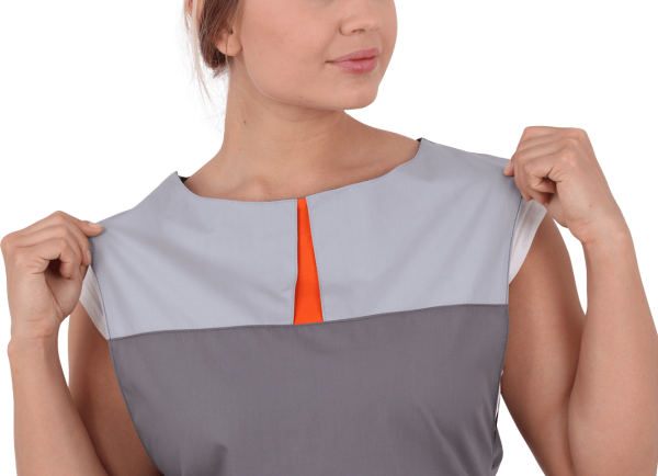 Униформа ГРАНЬ (серый/оранжевый)