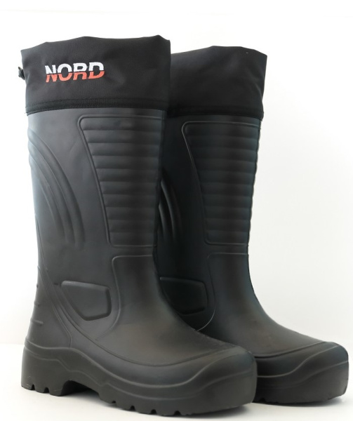 Сапоги SARDONIX НОРД 150-02-3НППС зимние ЭВА с ПП и надставкой до -40°С (черный)