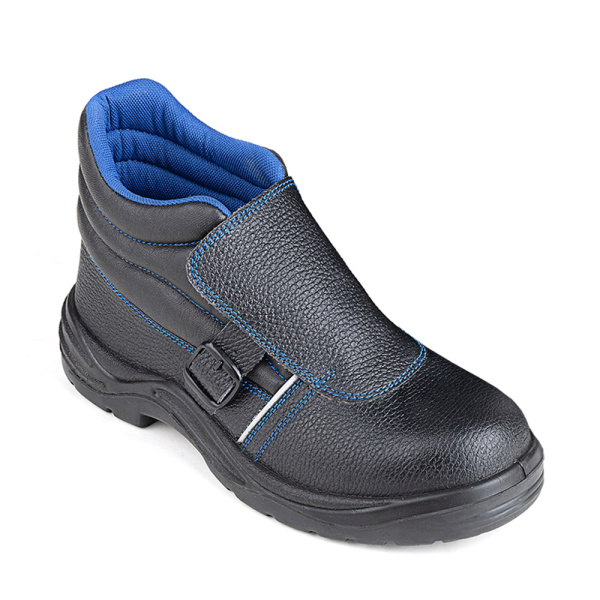 Ботинки сварщика ЛИДЕР 24КС ПУ-Нитрил с КП и ПП