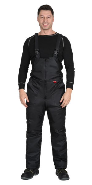 Полукомбинезон зимний (черный)