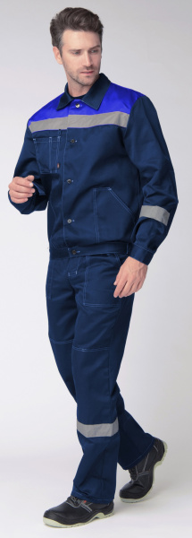 Костюм ЛЕГИОН-1 СОП ЛЕОН с БР (т.синий/васильковый)