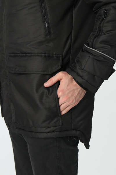 Куртка АЛЯСКА-ЛЮКС зимняя (черный)