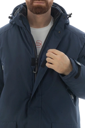 Парка Brodeks KW 204 зимняя (синий)