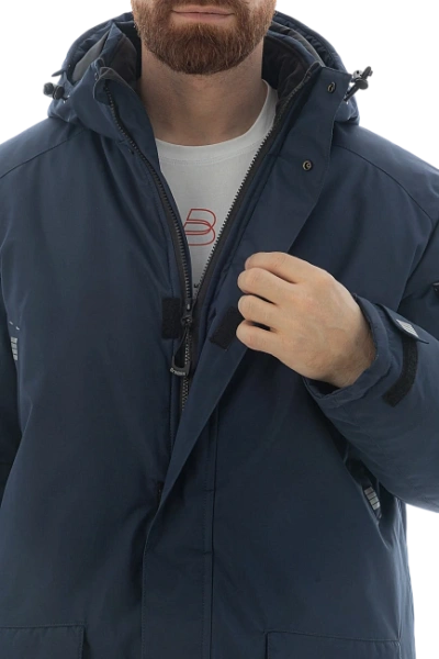 Парка Brodeks KW 204 зимняя (синий)