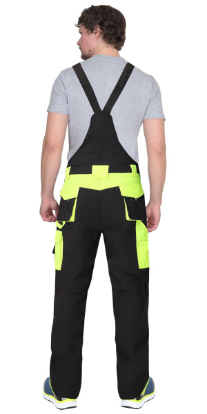 Полукомбинезон ОНИКС (черный/лимонный)