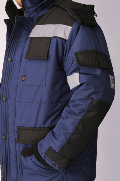 Костюм БЕРКУТ зимний с ПК (т.синий/черный)