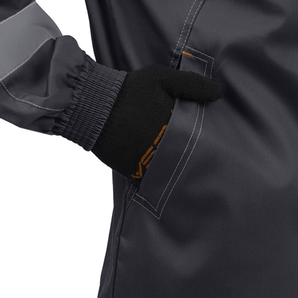 Костюм ДОН с БР (т.серый/св.серый/оранжевый)