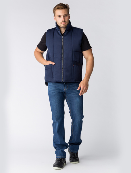 Жилет УНИВЕРСАЛЬНЫЙ зимний (т.синий)