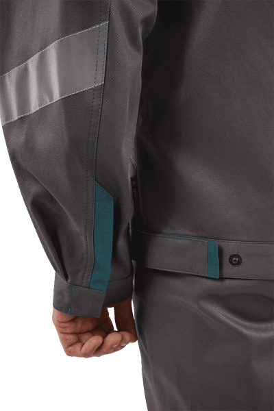 Костюм ГАЛАКТИКА с ПК (серый/бирюзовый)