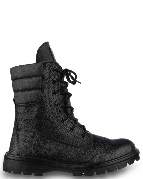 Ботинки АРСЕНАЛ ПУ нат.кожа иск.мех с ТП (черный)