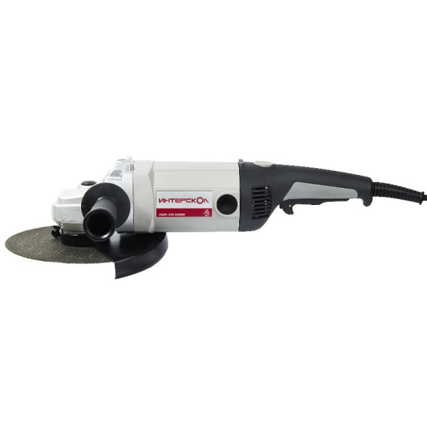 Угловая шлифовальная машина ИНТЕРСКОЛ УШМ-230/2600М 674.1.0.00 2600Вт 230мм