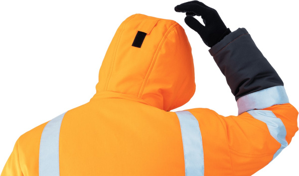 Костюм РЕФЛЕКТ-2 зимний I-III клим.пояс с ПК (оранжевый/серый)