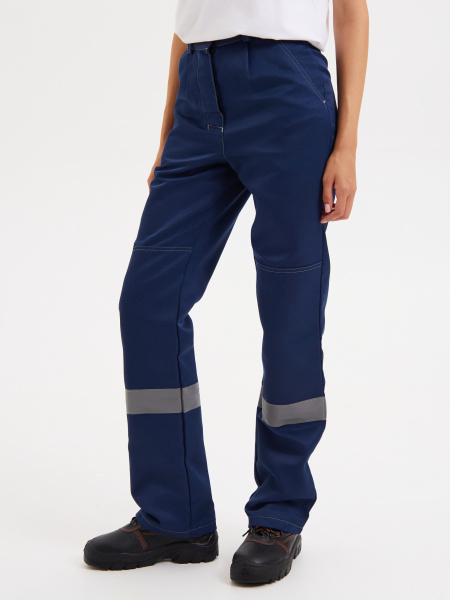 Костюм НОВА женский с БР (синий/васильковый)