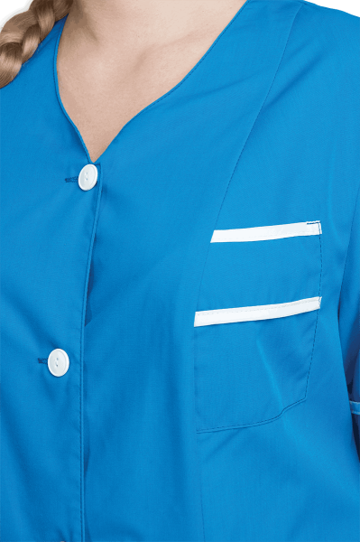 Халат ЕВГЕНИЯ женский (василековый)