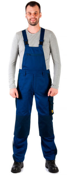 Полукомбинезон RONTA PL2020 рабочий (синий/темно-синий)