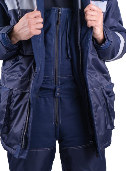 Костюм ПЕТРОЛЕУМ-2 зимний с ПК (т.синий)