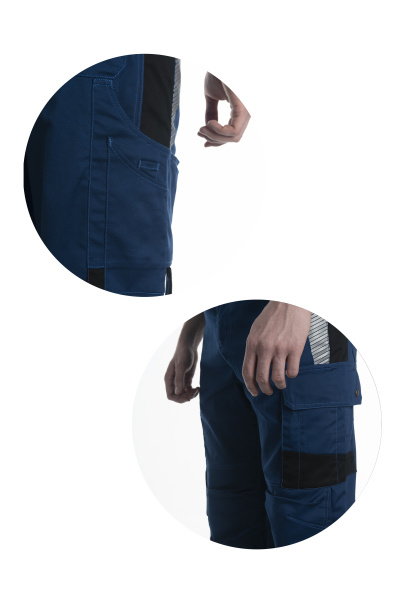 Брюки AZUR (синий/черный)