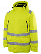 Куртка-парка BRODEKS KW 220 зимняя сигнальная (желтый/черный) (р. 3XL)