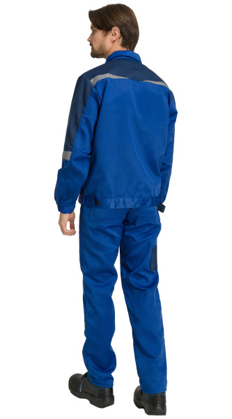 Костюм RONTA KS591 с ПК (т.синий/василек)