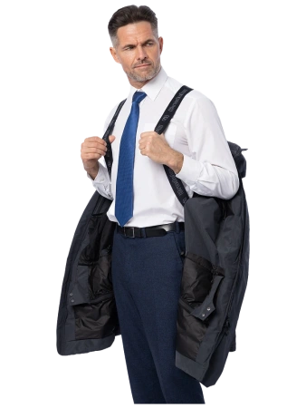 Куртка-парка BRODEKS VIP KW 233 зимняя (т.серый)