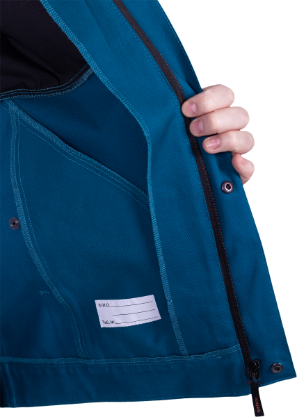 Куртка СТРОНГ ИМПОРТ (бирюзовый/черный)