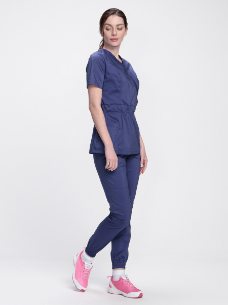 Костюм хирургический MEDLINE МОДЕРН-004 женский с БР (т.синий)