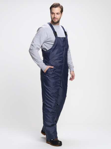 Полукомбинезон СТАНДАРТ зимний (т.синий)