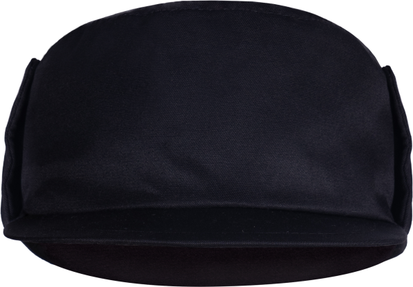 Кепка ОХРАНА зимняя (черный)