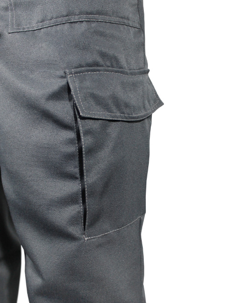 Костюм ГРАНЬ с капюшоном с ПК (серый)