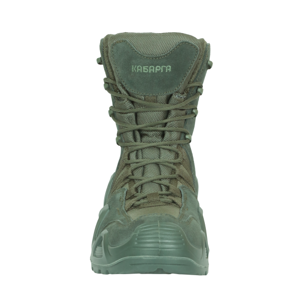 Ботинки КАБАРГА высокий берец ПУ/Нитрил (олива)